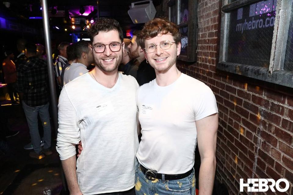 photo gallery NYC Passover Pregame gay bar party 2024 Hebro Events