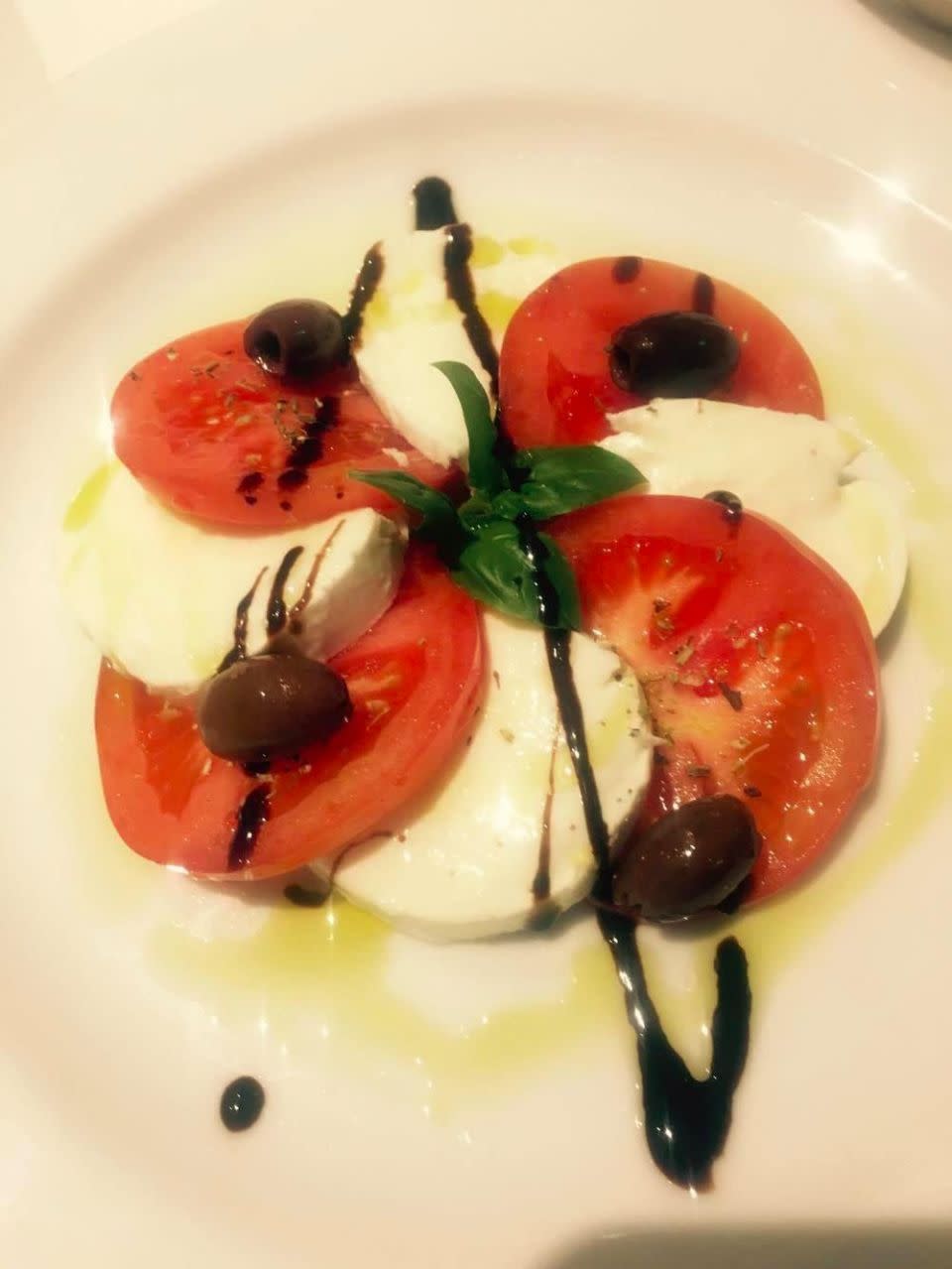 The buffalo mozzarella