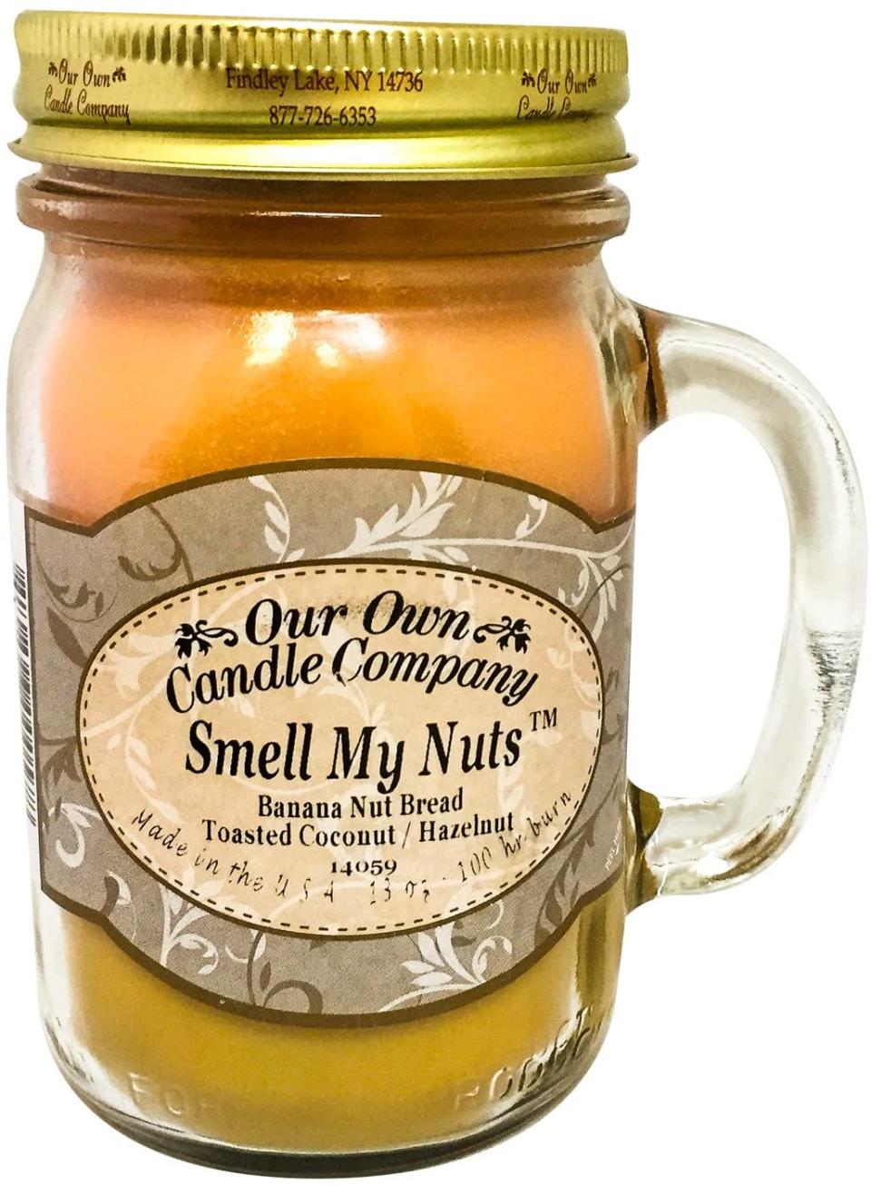 Our Own Candle Company Smell My Nuts Candle