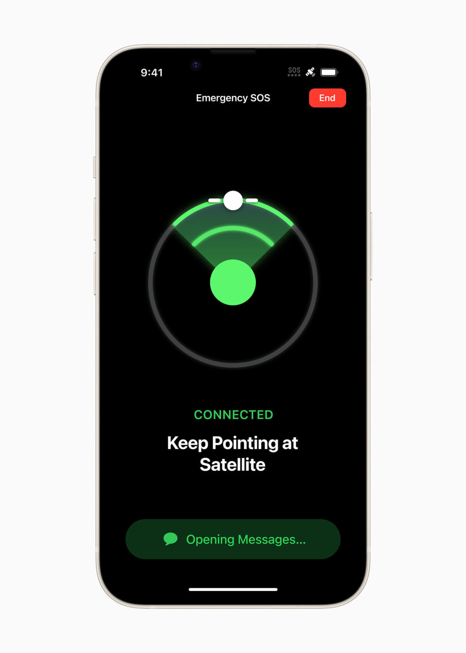 Apple iPhone 14 Series Emergency SOS via Satellite