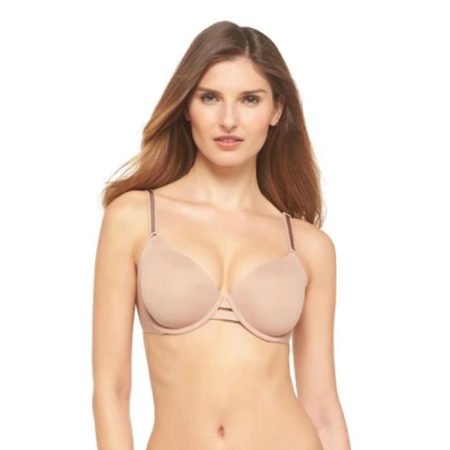 Simply Perfect By Warner's Women's Underarm Smoothing Seamless Wireless Bra  - Toasted Almond Xl : Target