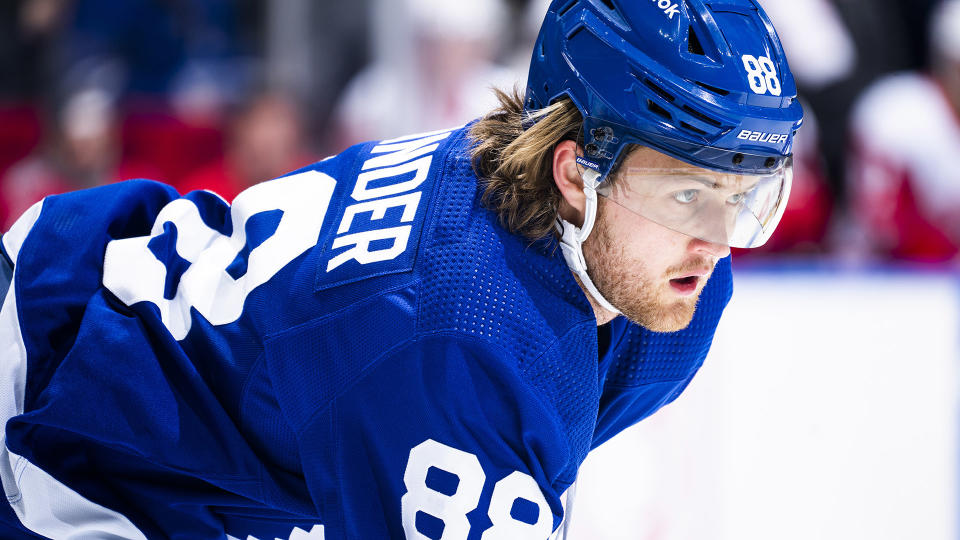 William Nylander is in the midst of his best season with the Maple Leafs. (Photo by Mark Blinch/NHLI via Getty Images)