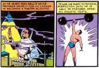 Bruce Wayne prepares himself to become Batman in his original comic book origin story (Photo: DC Comics)