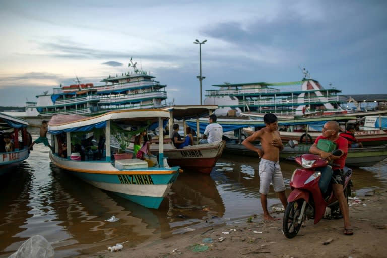 Boats are a way of life in Tefe -- the only way in and out of town is by air or by river