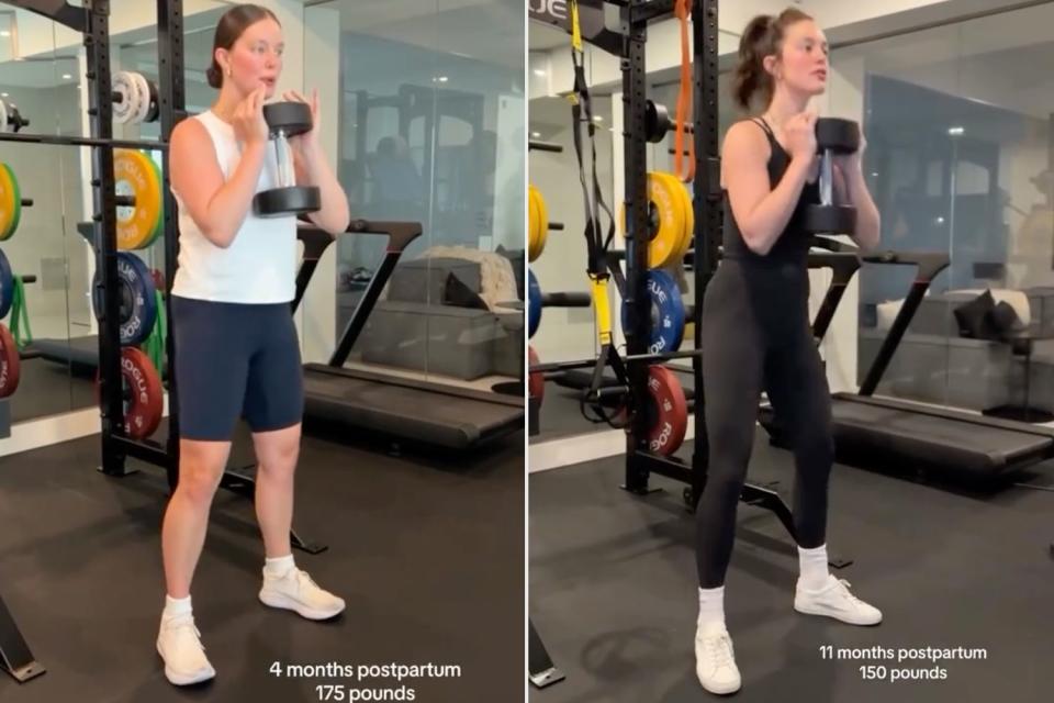 <p>Emily DiDonato/ Instagram</p>  Emily DiDonato shows off postpartum weight loss journey