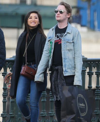 Backgrid Brenda Song and Macaulay Culkin