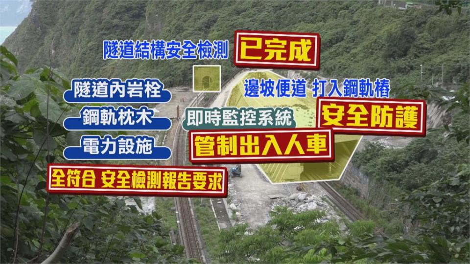 太魯閣號事故路段今晨通車　林佳龍搭首班車：心中如釋重負