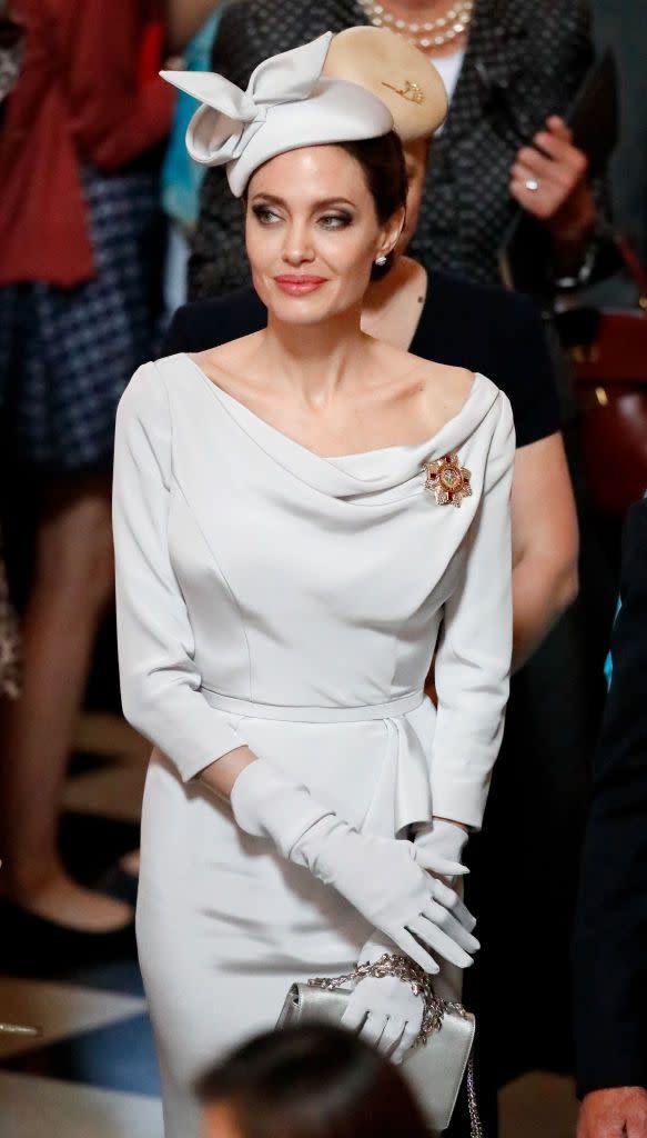 Angelina Jolie Wearing Ralph & Russo