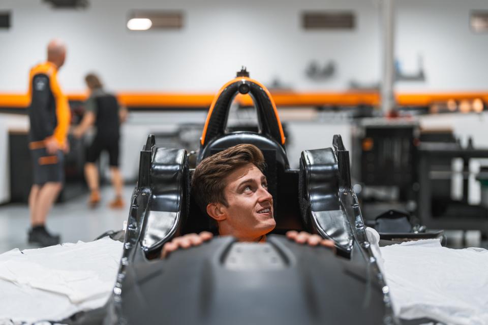 Reigning Formula 2 champion Theo Pourchaire will run Arrow McLaren's No. 6 Chevy IndyCar entry at Long Beach in place of the injured David Malukas.