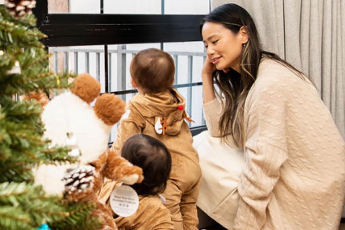 Jamie Chung Shares Christmas Photos of Her Twins, Teases 'What Did I ...