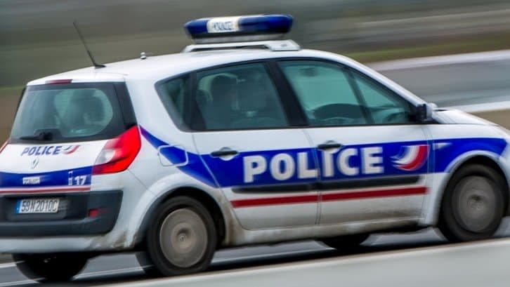 Image d'illustration - Une voiture de police en intervention - Philippe Huguen - AFP