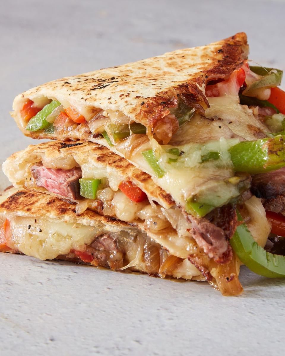 Philly Cheesesteak Quesadilla