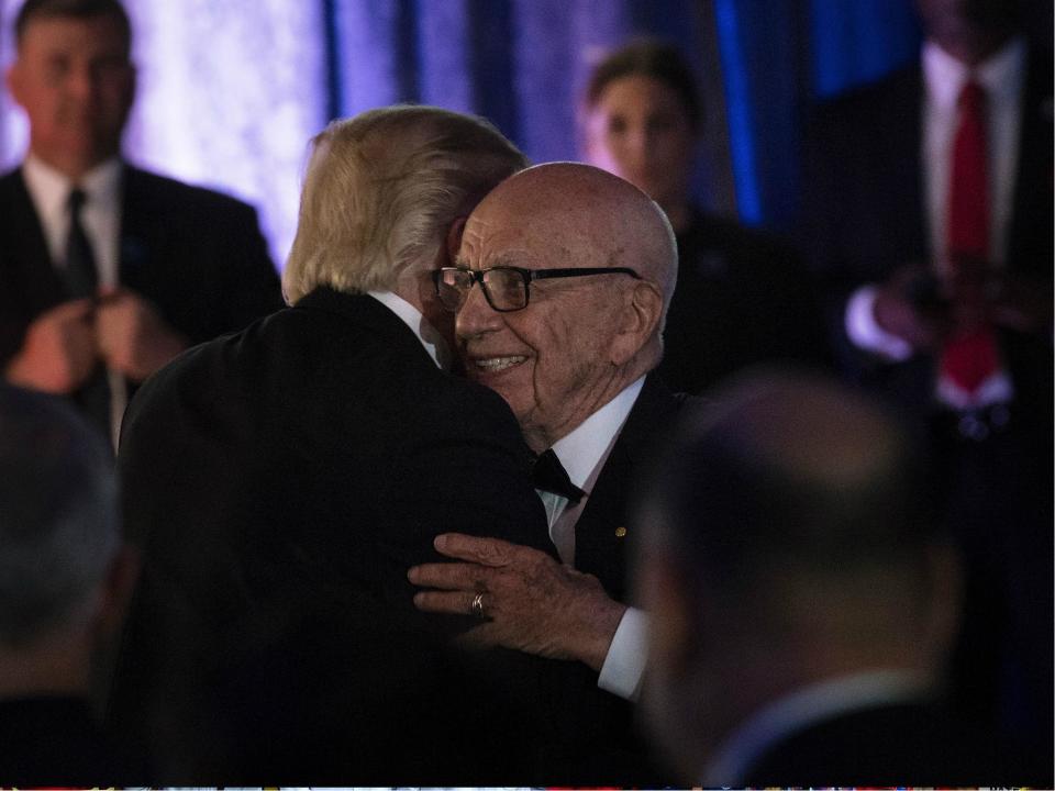 Rupert Murdoch 'called Donald Trump a f****** idiot', claims new book