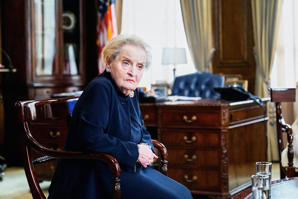 Madeleine Albright.