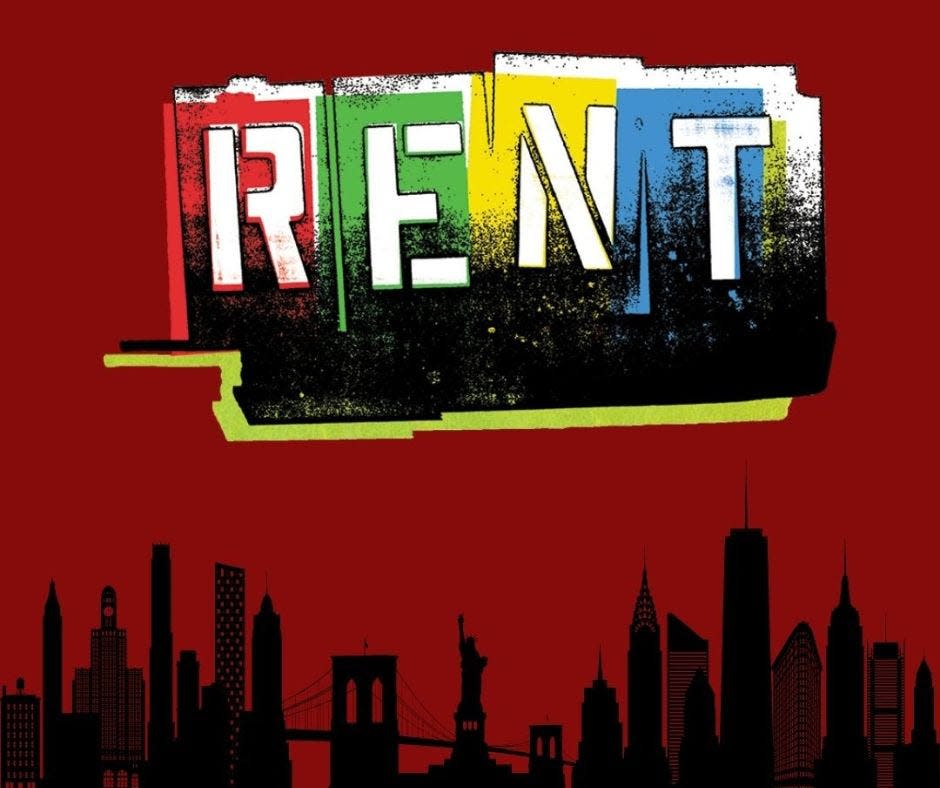 The musical "Rent" will be performed at the Marion Palace Theatre on Aug. 23-25,