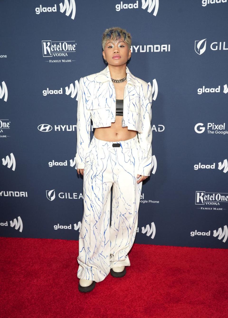 34th annual glaad media awards arrivals mk xyz