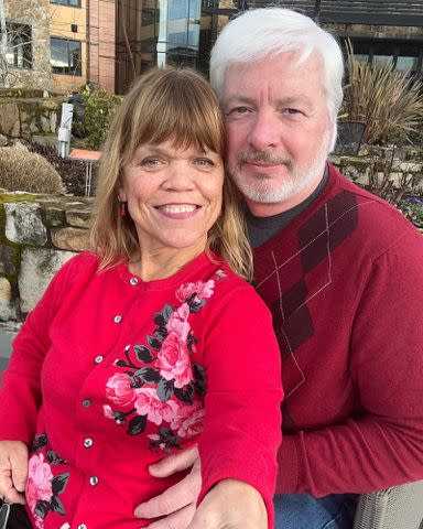 <p>Amy Roloff Instagram</p> Amy Roloff and Chris Marek.