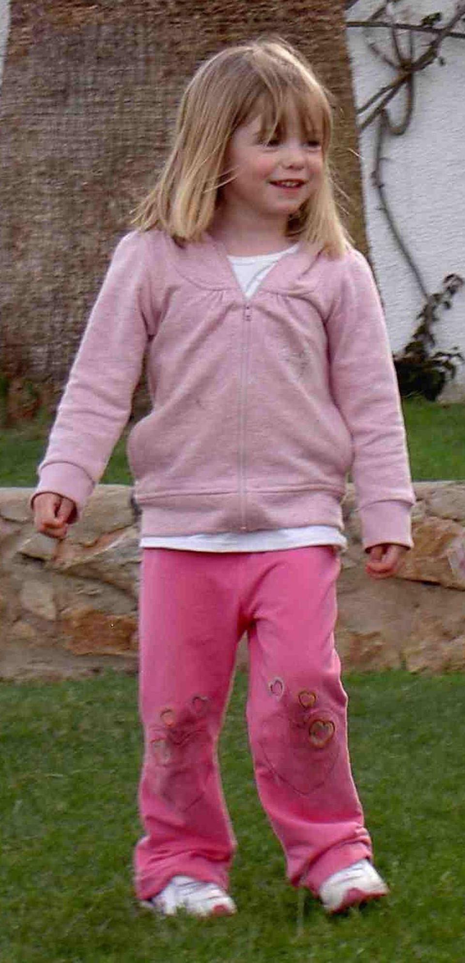 RETRANSMISSION ADDING NEW INFORMATION. Undated family handout photo of Madeleine McCann taken in Portugal at 17:15 on Wednesday May 2, 2007. 