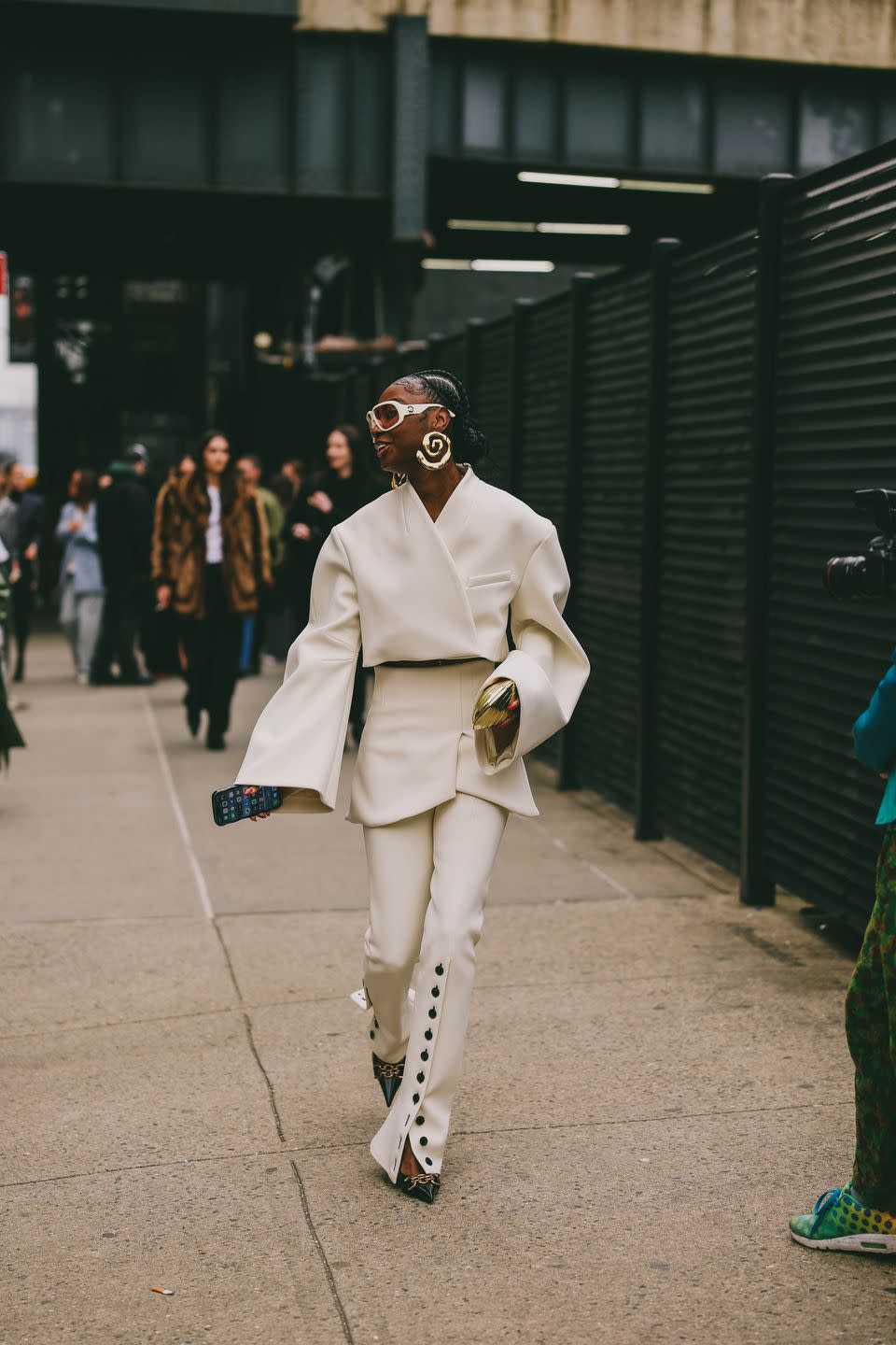 nyfw 2024 street style pierguido grassano