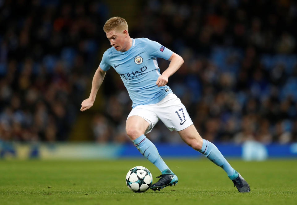 <p>The Man City star can pick a pass better than anyone. </p>