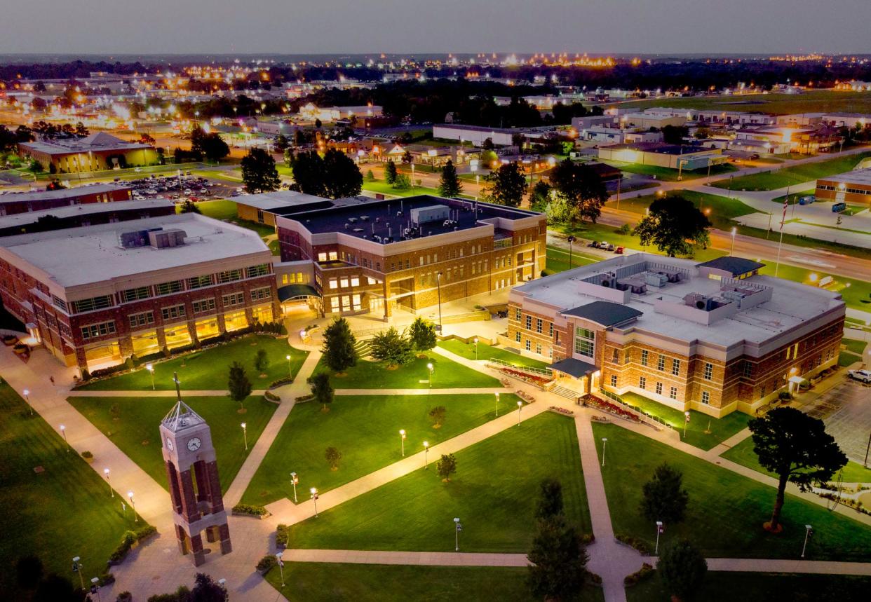 The campus of Evangel University.