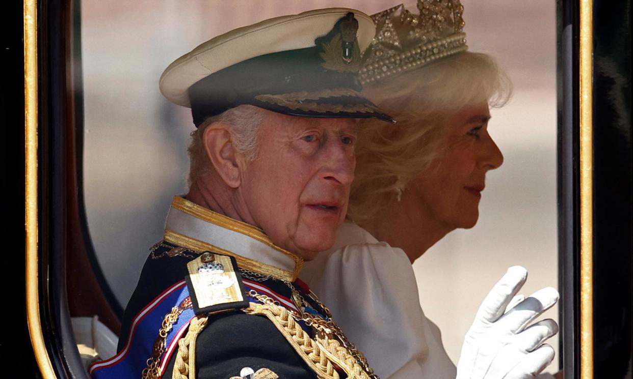 <span>The king’s crown estate profits have more than doubled. The accounts also show that £600,000 of the sovereign grant was spent on the coronation and related events last year.</span><span>Photograph: Benjamin Cremel/AFP/Getty Images</span>