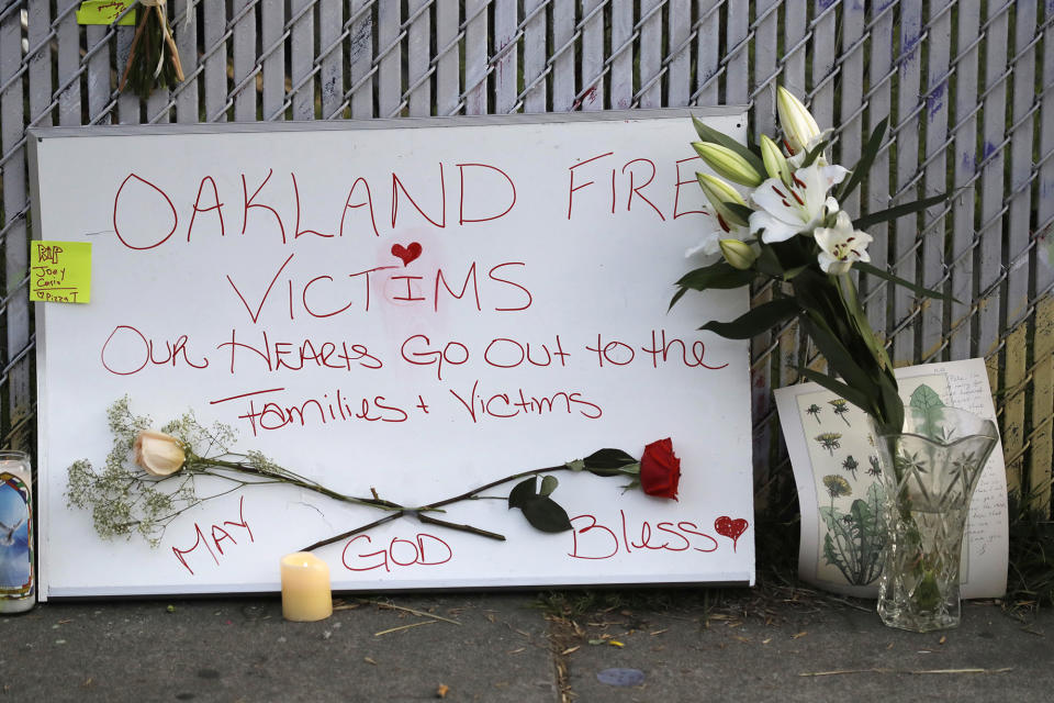 Victims of the Oakland warehouse fire