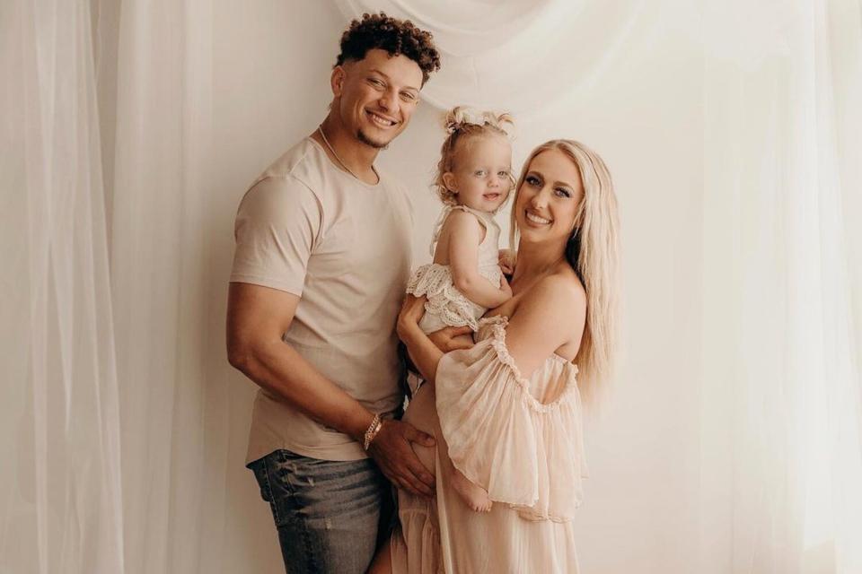 Brittany and Patrick Mahomes Thanksgiving