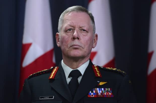 A criminal charge against former chief of the defence staff Jonathan Vance goes to court in Ontario today. (Sean Kilpatrick/The Canadian Press - image credit)