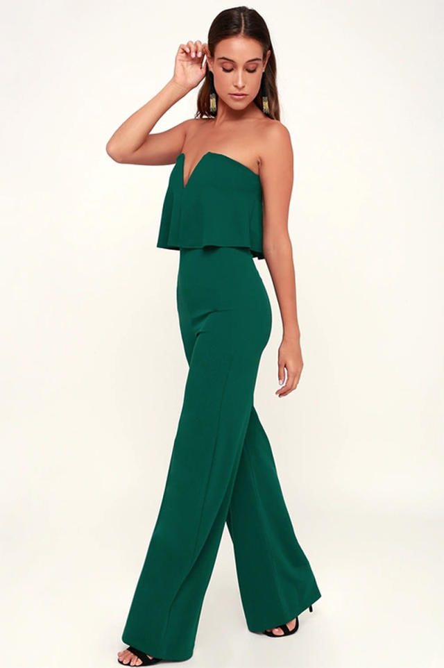 Cute Green Jumpsuit - Tie-Front Jumpsuit - Sleeveless Jumpsuit - Lulus