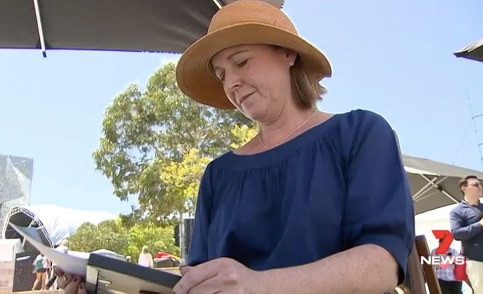 Heather Moore lost her husband to melanoma when he was just 47. Source: 7 News