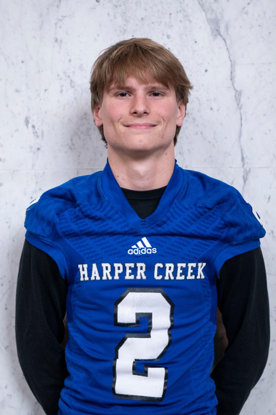 Harper Creek's Trace Clark.