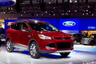 Ford is importing a new Escape in hopes of keeping its best-seller status. Designed to be sold around the world as the Kuga, the new Escape eschews the block styling for a slippier shape that mimics the Ford Focus, with which it shares basic components. While the base 2.5-liter four-cylinder engine gets a few tweaks to 168 hp, Ford drops the V6 option in favor of two smaller turbocharged four-cylinder powerplants; a 1.6-liter Ecoboost that Ford claims will top competitors in fuel economy while pumping 173 hp, and the top-line 2-liter Ecoboost will churn 237 hp.