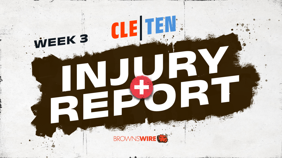 Browns Injury Report: Two get gameday designations while Za'Darius