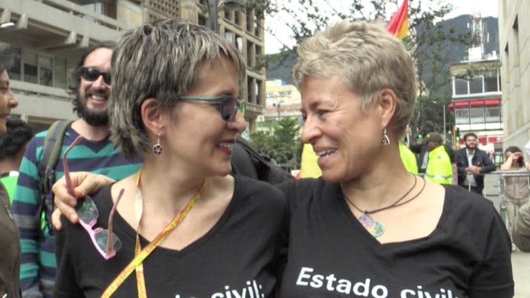 En Colombia está permitido el matrimonio gay, al igual que en otros 9 países .