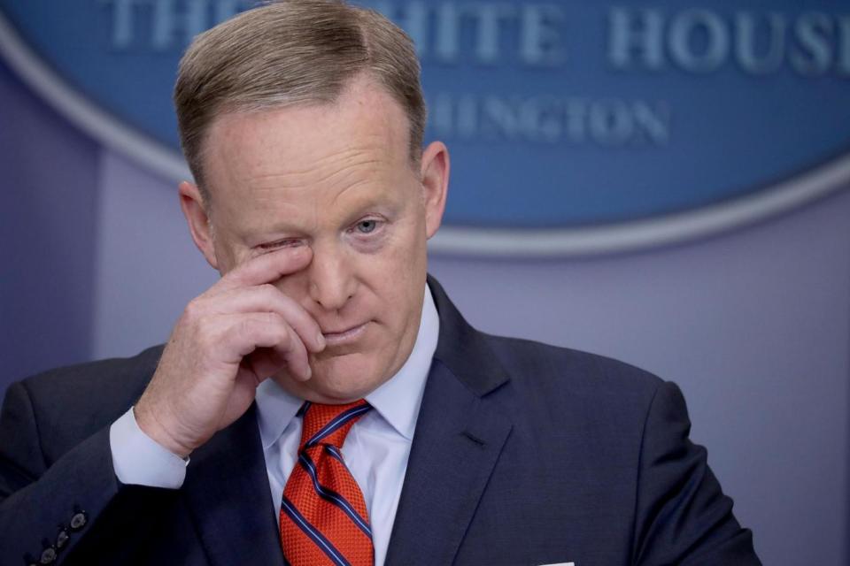 Sean Spicer: The press secretary reportedly quit over Scaramucci's appointment (Getty Images)