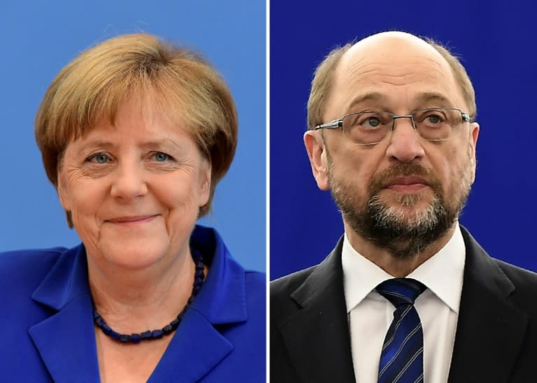 Angela Merkel appears headed for election success at the expense of Social Democratic rival Martin Schulz -- but the far-right are also set to claim their first parliamentary seats in Germany's post-war history