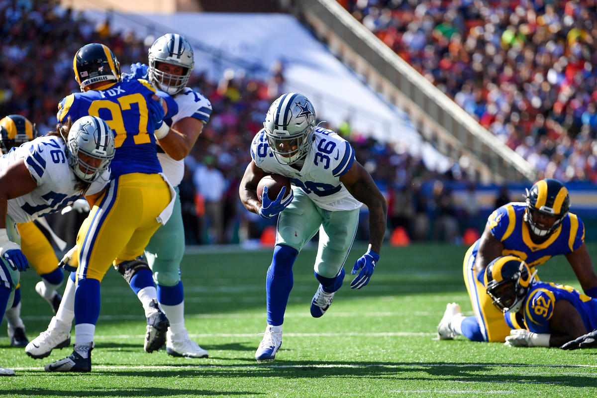 WATCH: Cowboys Tony Pollard breaks down 57-yard TD against the Rams -  Blogging The Boys