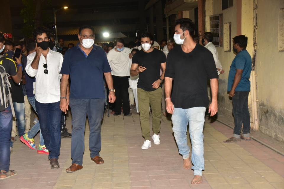 Rajiv Kapoor's last rites