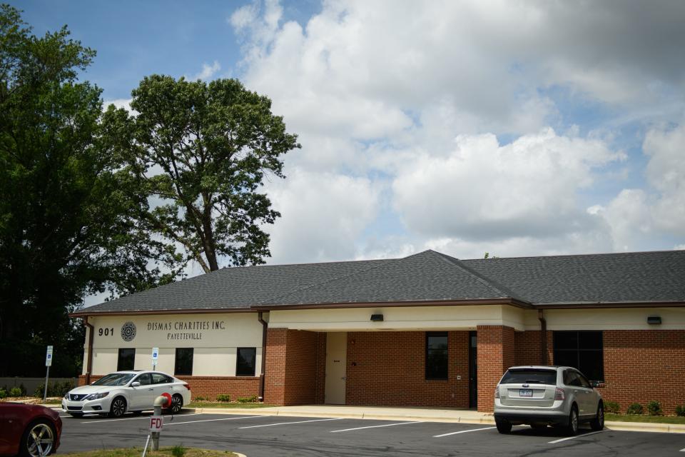 Dismas Charities Inc. facility, a transition house for former inmates, on Cain Road.