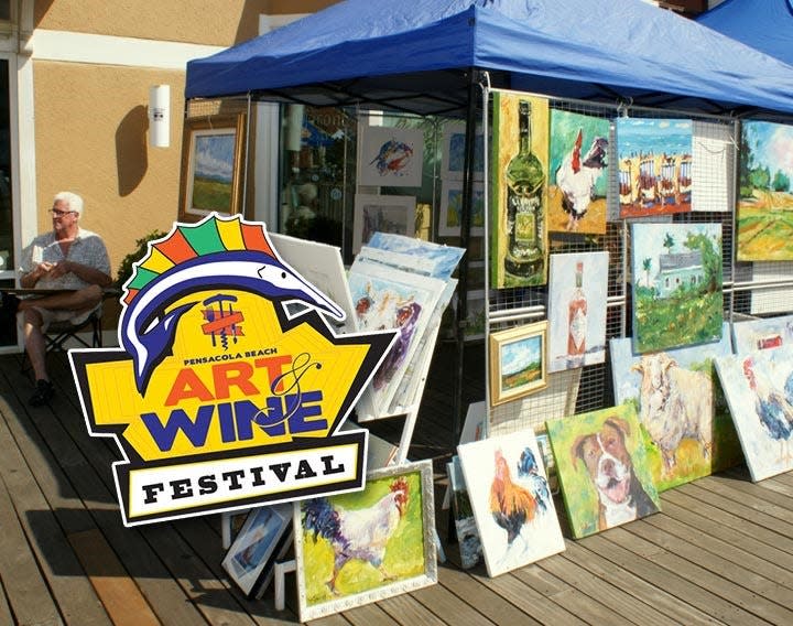 The Pensacola Beach Art & Wine Festival returns on Sunday.