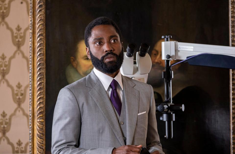 John David Washington stars as The Protagonist in Christopher Nolan's "Tenet."