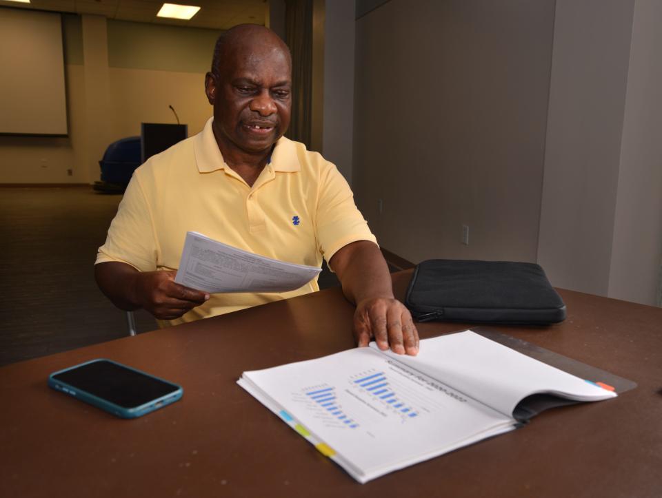 Bernard Bryan, education chair of South Brevard NAACP, was frustrated by the lack of data-driven solutions at a Wednesday BIPOC community meeting held by Brevard Public Schools.