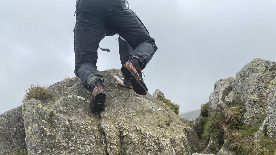 Zamberlan Salathé GTX: scrambling