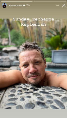 <p>Jeremy Renner/ Instagram</p>