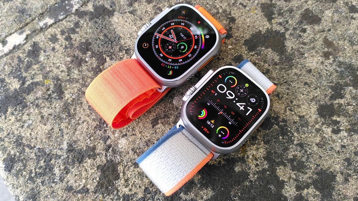 Apple Watch Ultra and Apple Watch Ultra 2. 