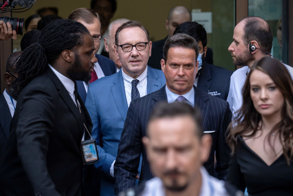 Kevin Spacey Appears In Court On Sexual Assault Charges - Credit: Carl Court/Getty Images