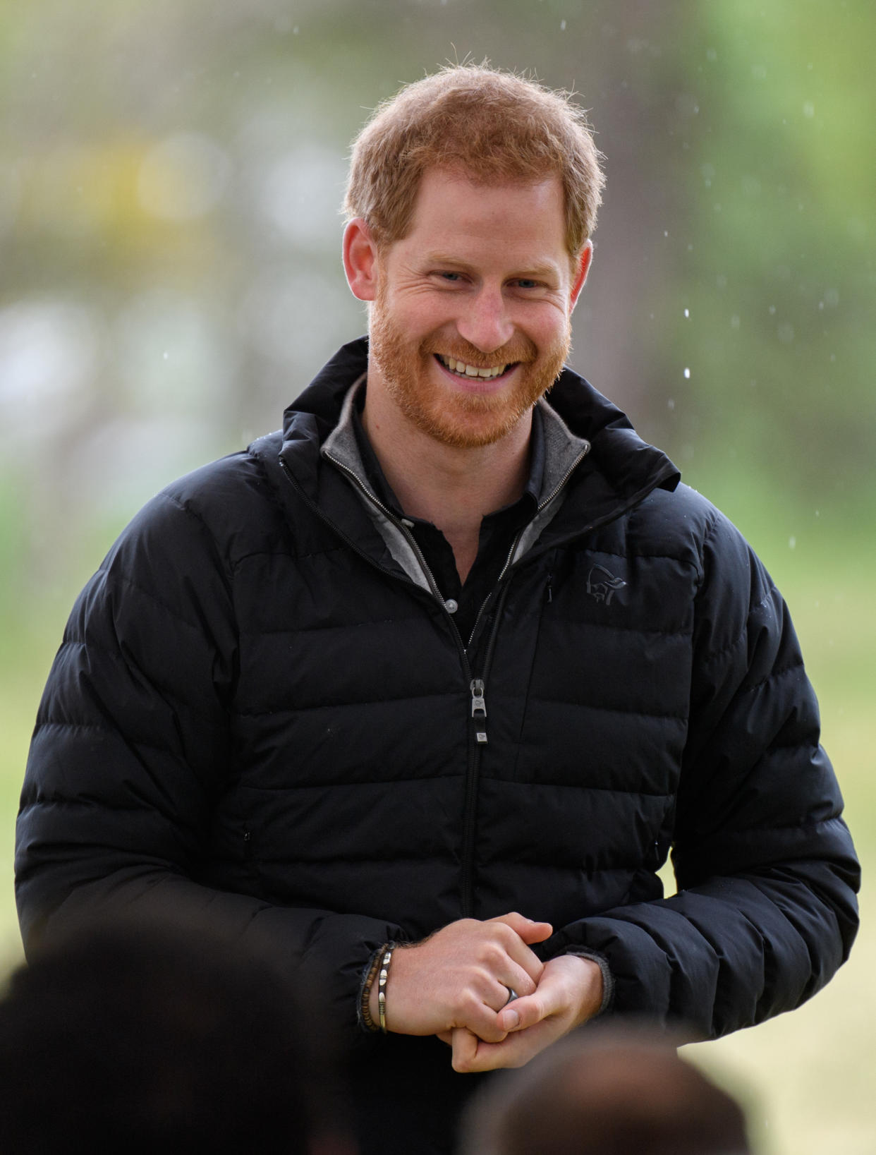 Prince Harry told Lucia Kennedy there’s a job waiting for her in London if she wants it. Photo: Getty Images