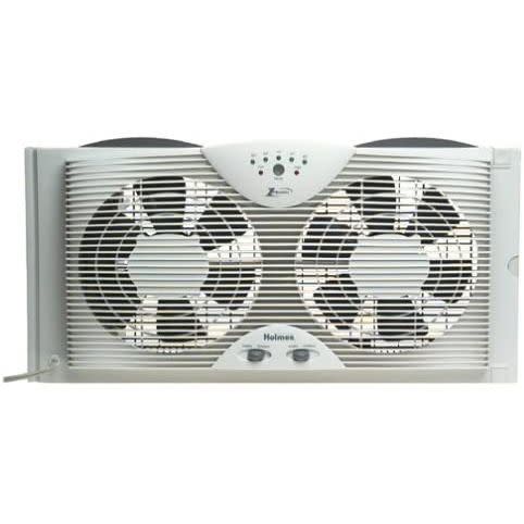 7) Dual 8" Blade Twin Window Fan