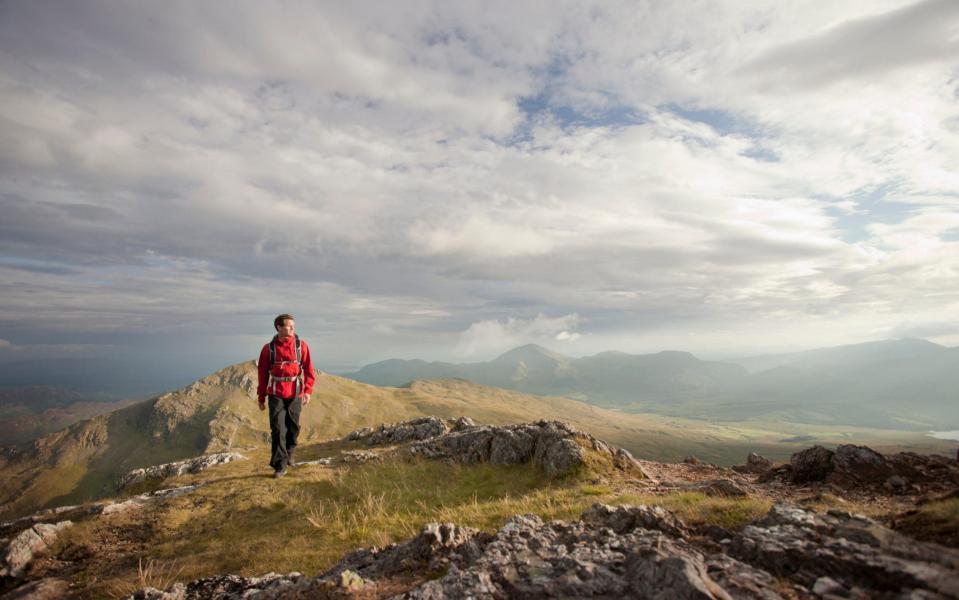 Hiking in Snowdonia - Getty